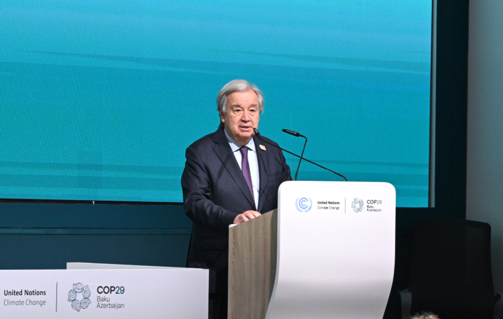 Генеральный секретарь ООН: COP29 находилась в повестке дня саммита G20 ВИДЕО