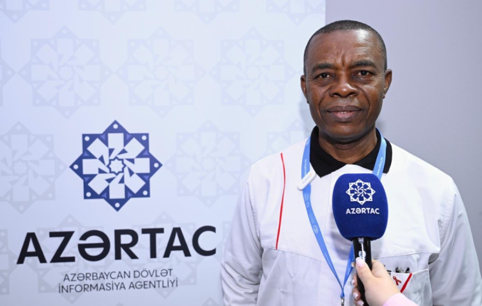 Afrikanın Səhiyyə Təşkilatları Assosiasiyasının rəhbəri: Azərbaycan iqlim dəyişikliyinə qarşı mübarizədə nümunəvi addımlar atır VİDEO