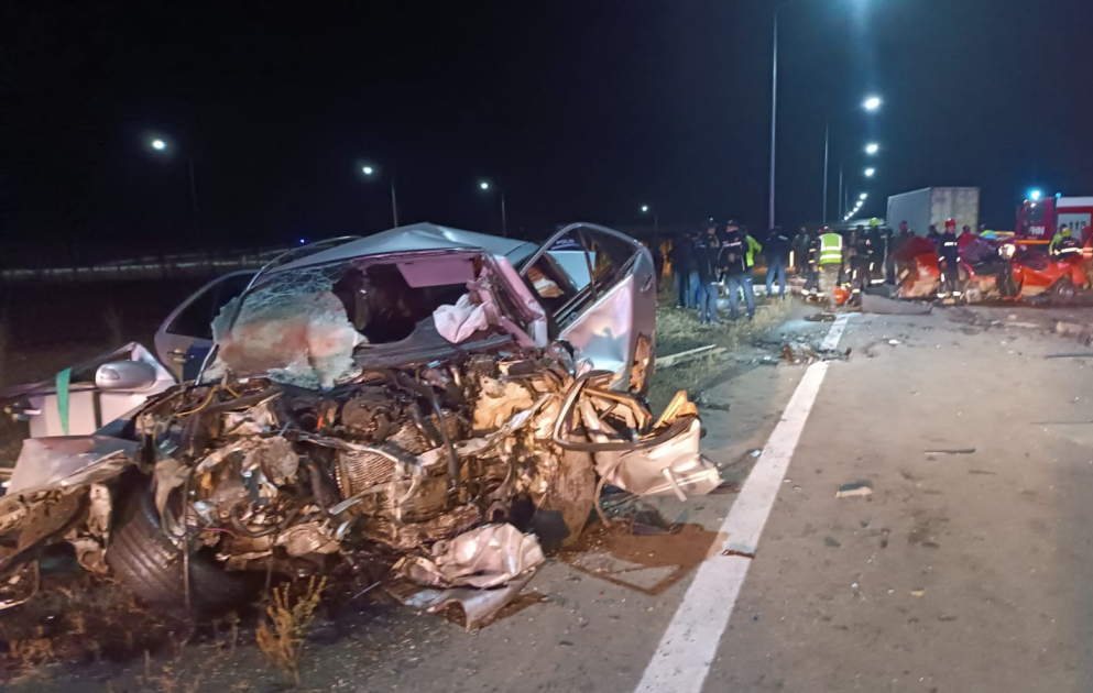 Tovuz rayonunda ağır yol qəzası baş verib, 6 nəfər ölüb YENİLƏNİB VİDEO