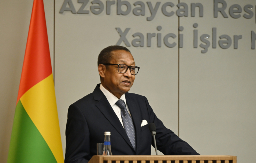 Qvineya-Bisau XİN-in rəhbəri: Əminik ki, birlikdə irəliyə doğru hərəkət edə bilərik VİDEO