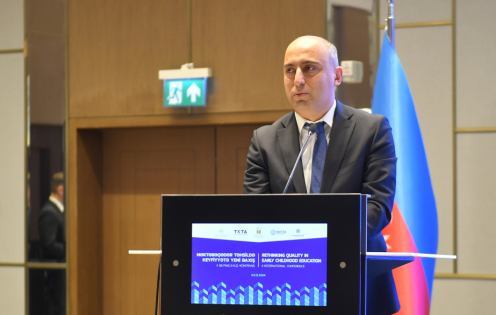 Nazir: Uşaqların azı 50 faizinin məktəbəqədər təhsilə cəlb olunması əsas hədəflərimizdəndir VİDEO