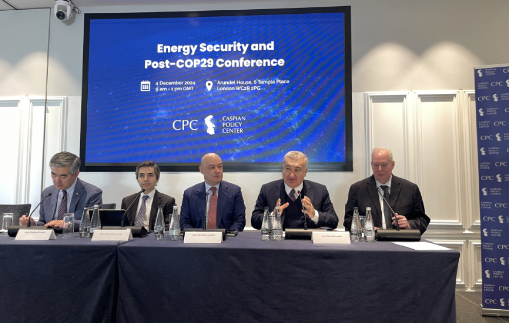 Londonda COP29-un nəticələri və Xəzər regionunun enerji təhlükəsizliyi müzakirə olunub VİDEO
