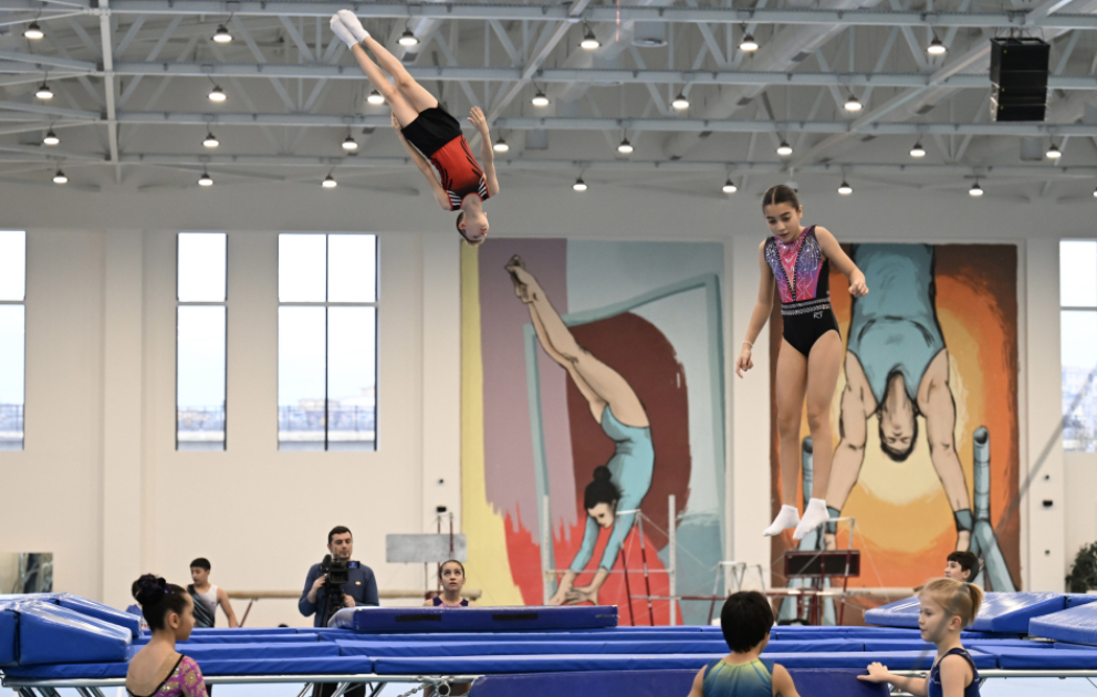 Tamblinq və batut gimnastikası üzrə ölkə birinciliyi və Bakı çempionatı keçirilib VİDEO