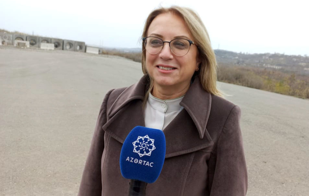 Филиз Кылыч: Мне грустно видеть разрушенные армянами здания в Физули ВИДЕО