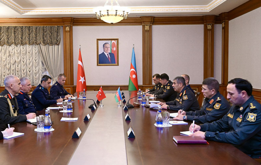 Azerbaijan, Türkiye discuss military cooperation VIDEO