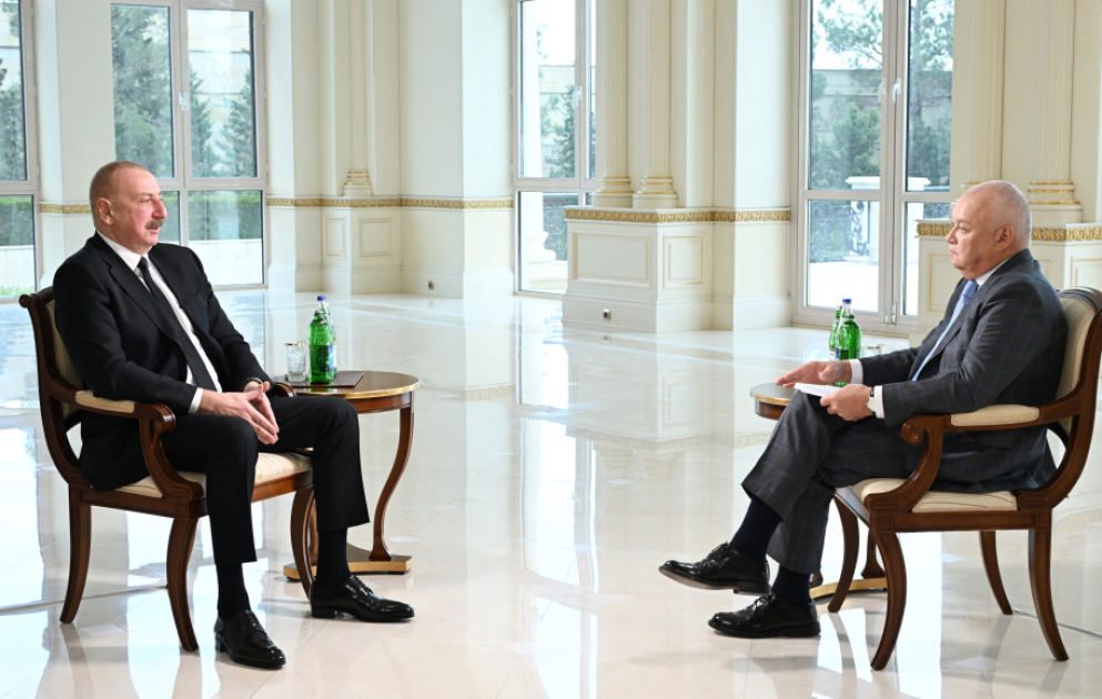 Präsident Ilham Aliyev im Interview mit “Rossiya Segodnya”  AKTUALISIERT VIDEO