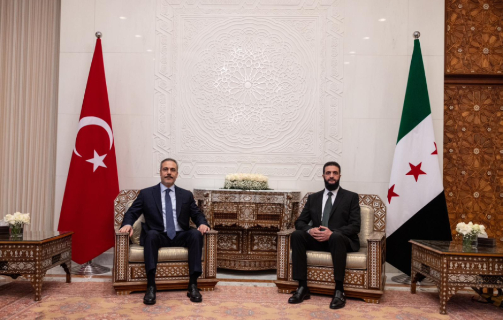 Türkiyə XİN başçısı Suriyada səfərdədir VİDEO