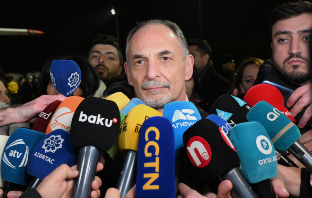 Səhiyyə nazirinin müavini: Üç nəfər ağır vəziyyətdə olan yaralının müalicəsi Aktau şəhərində davam edir VİDEO