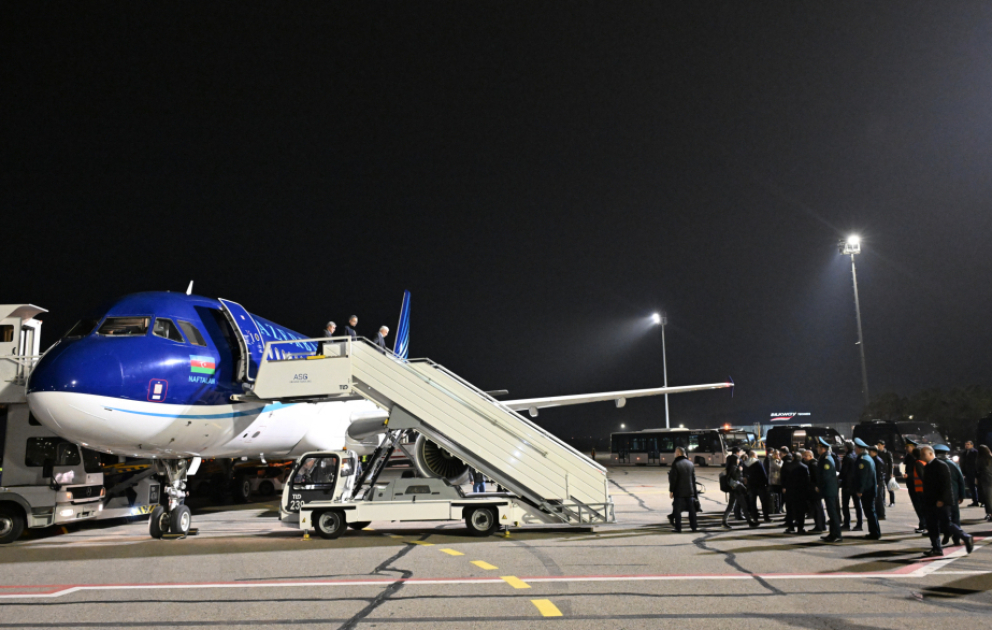 Four bodies of the killed in the "Embraer 190" plane crash transported from Aktau to Baku VIDEO
