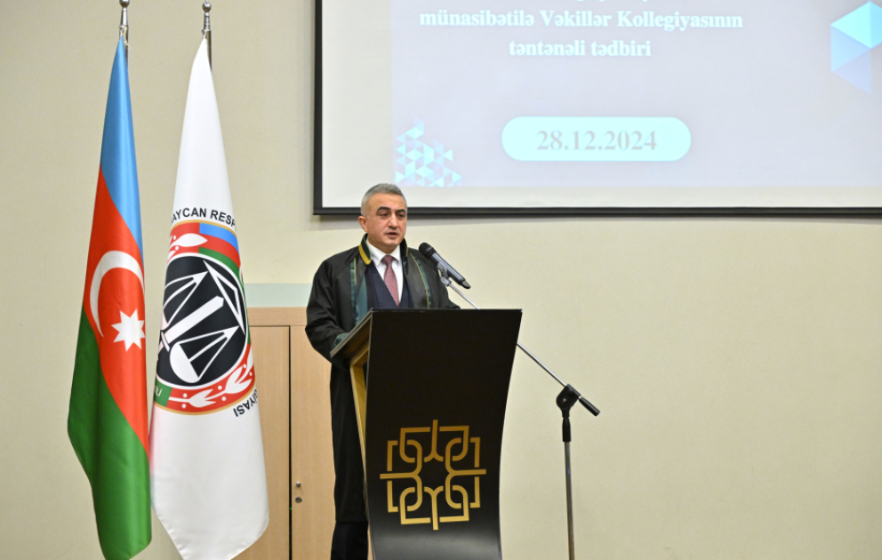 Vəkillər Kollegiyasının əməkdaşları peşə bayramlarını qeyd ediblər VİDEO