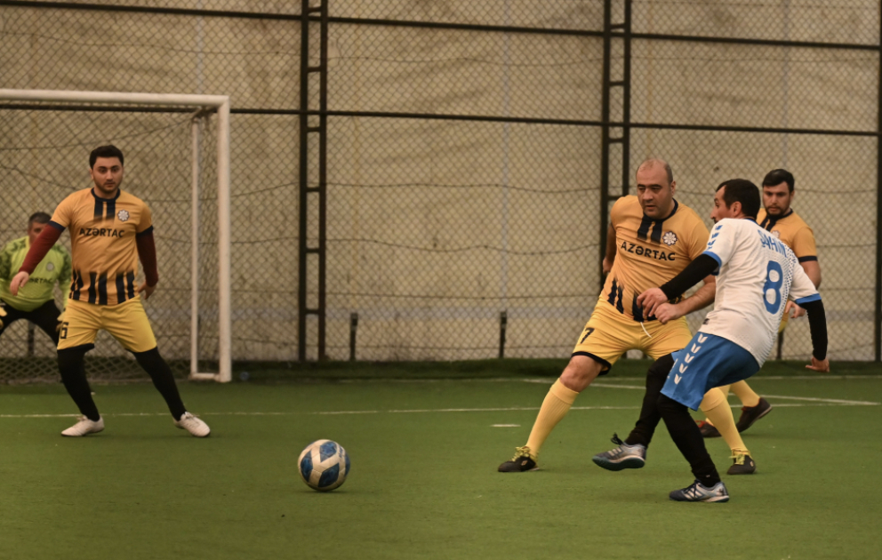 AZƏRTAC-ın minifutbol komandası Ulu Öndərin xatirəsinə həsr olunmuş turnirdə növbəti oyununu keçirib VİDEO