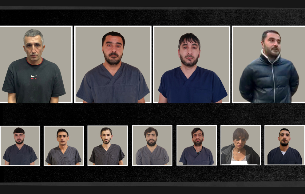 Polis Nərimanovda əməliyyat keçirib, 11 kiloqram narkotik vasitə və 9 odlu silah aşkarlanıb VİDEO