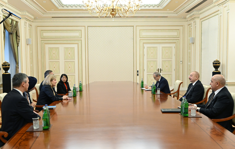 President Ilham Aliyev received CEO and President of Franklin Templeton Jenny Johnson VIDEO