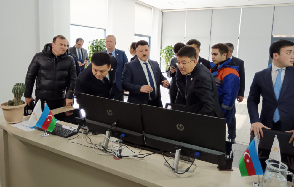 Çinin “Dongfang Electronics Corporation” şirkətinin nümayəndələri Füzuli və Hadruta səfər edib VİDEO