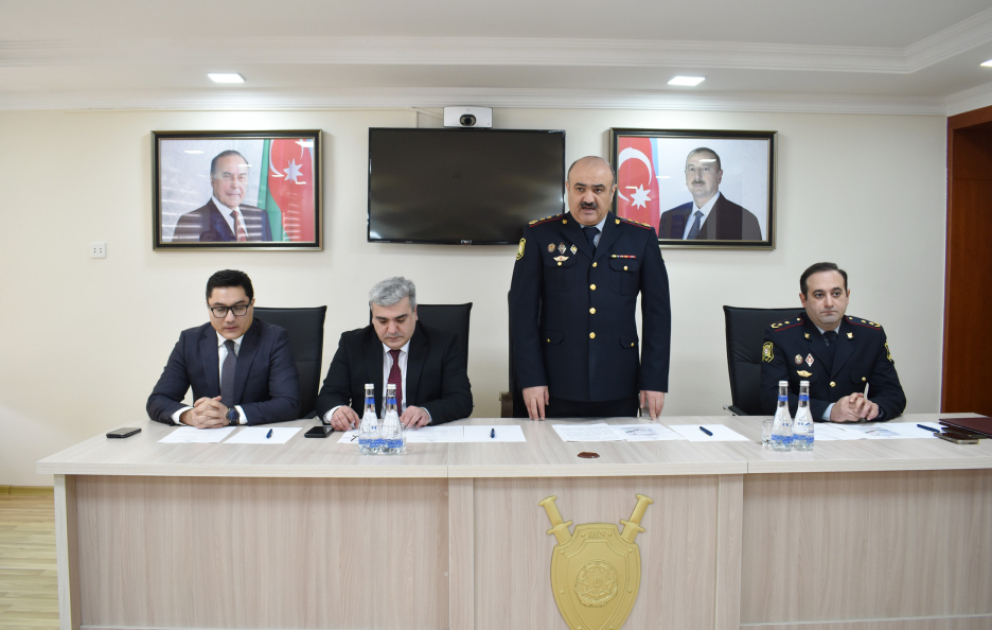 Şəkidə keçirilən seminar-müşavirədə bələdiyyə seçkilərində polisin xidməti fəaliyyətinə dair məsələlər müzakirə olunub VİDEO