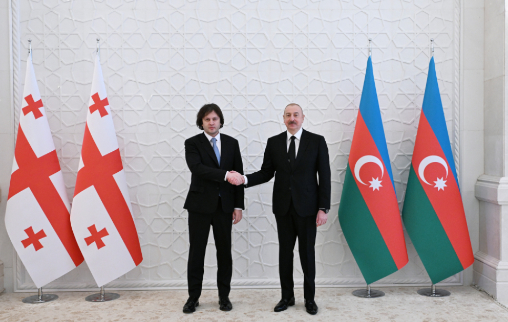 President Ilham Aliyev held one-on-one meeting with Georgian Prime Minister Irakli Kobakhidze VIDEO