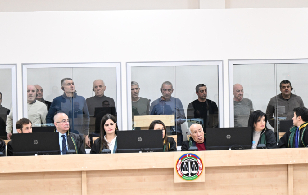 Начался суд над лицами, обвиняемыми в совершении многочисленных преступлений в результате военной агрессии Армении ВИДЕО