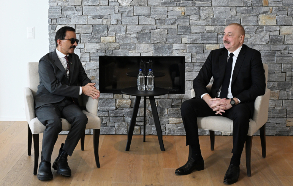 Le président azerbaïdjanais s’entretient avec le PDG du groupe DP World à Davos MIS A JOUR VIDEO