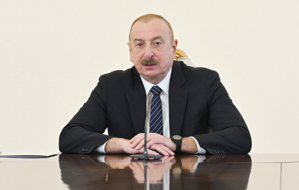 Президент Ильхам Алиев: Армения должна выполнить свои обязательства, предоставив беспрепятственный проезд из Азербайджана в Азербайджан ВИДЕО