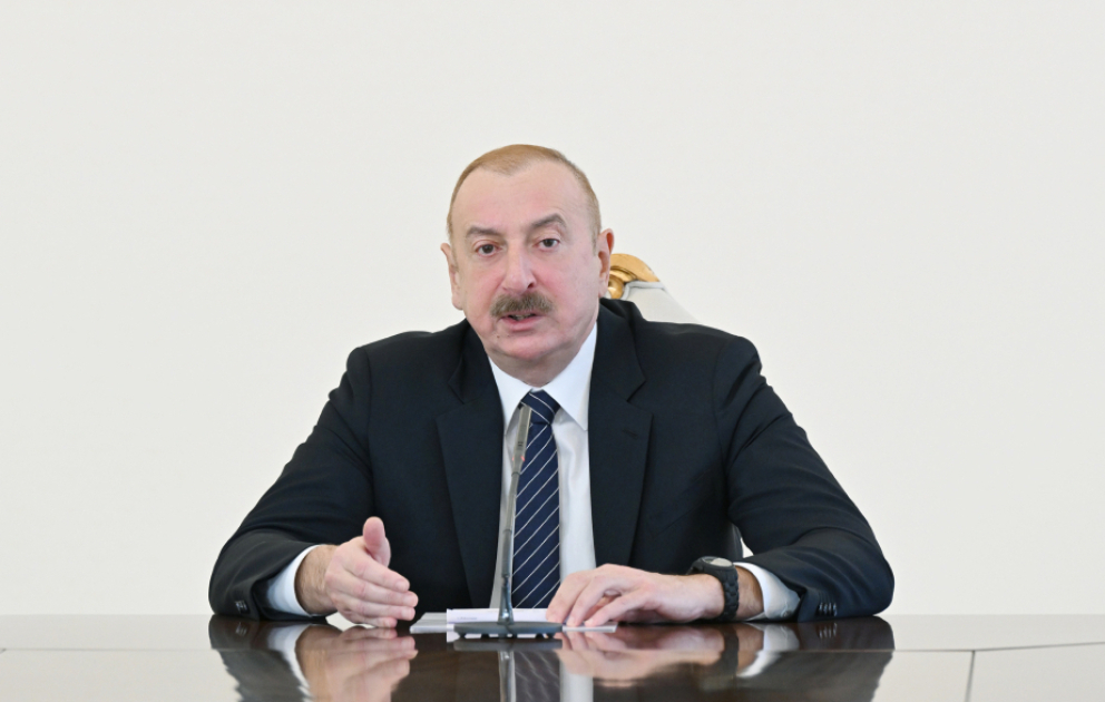 Президент Ильхам Алиев: Сегодня Азербайджан является одним из незаменимых транспортных центров Евразии ВИДЕО