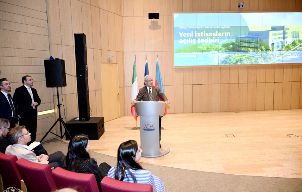 ADA Universiteti kommunikasiya dizaynı və şəhərsalma üzrə yeni ixtisaslarını təqdim edib VİDEO