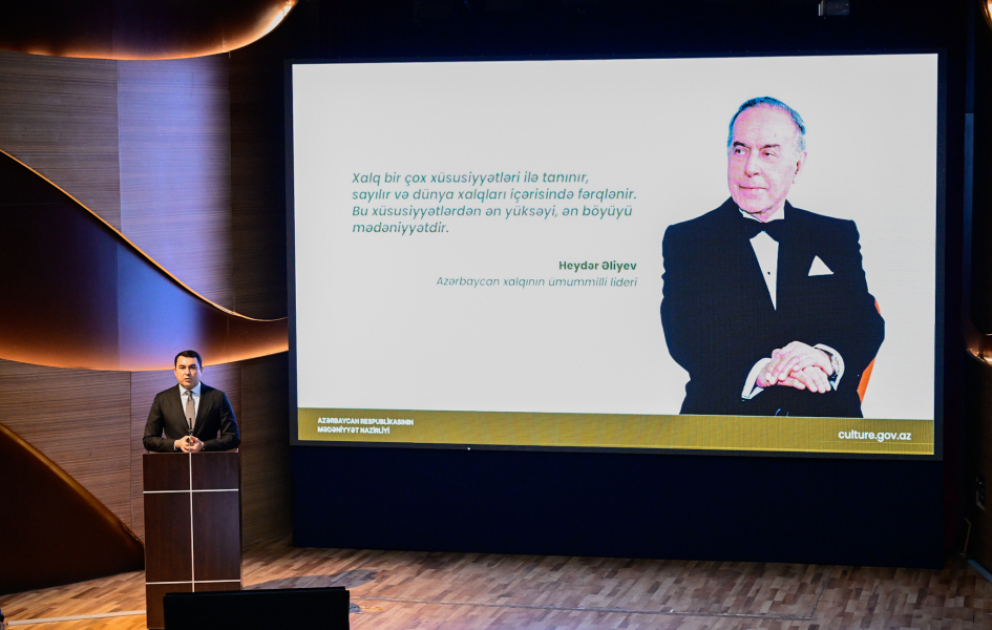 Ölkəmizdə 2023-2024-cü illər üzrə mədəniyyət sahəsinin mənzərəsinə nəzər salınıb VİDEO