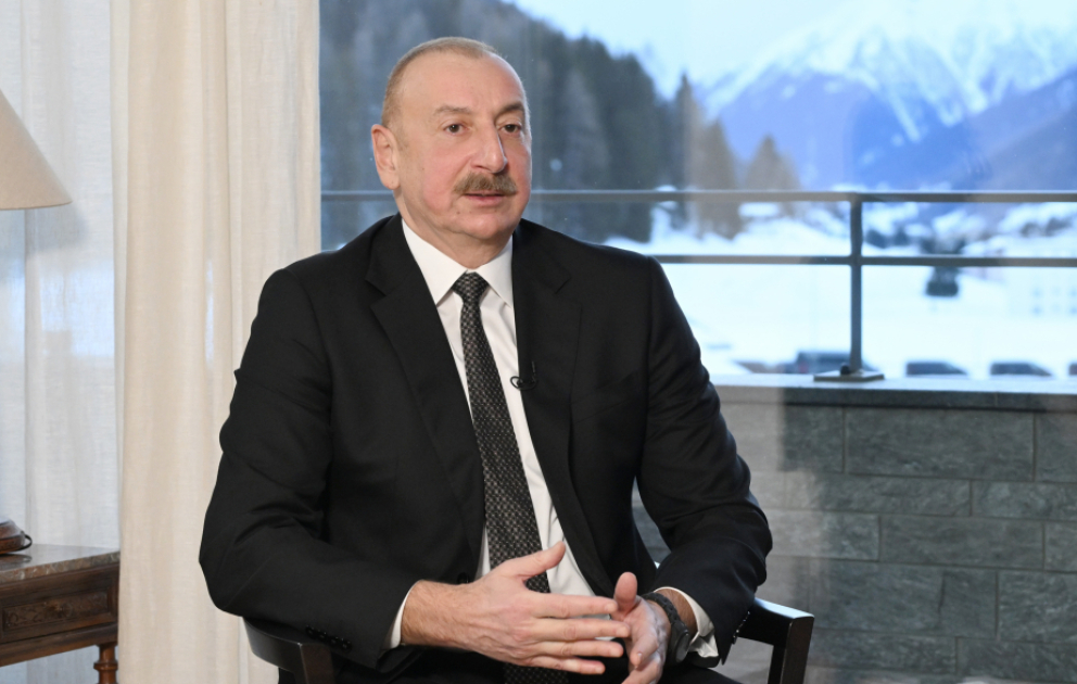 Prezident İlham Əliyev: Cənubi Qafqaz və Xəzər regionunda etibarlı mövqe tutmuşuq VİDEO