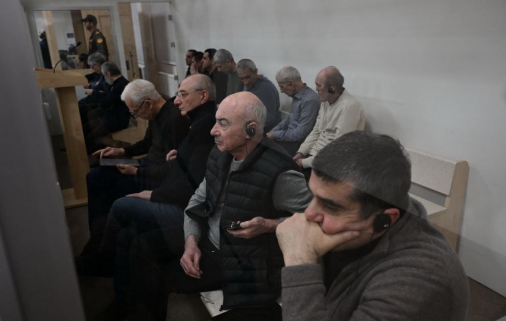 Продолжился суд над лицами армянского происхождения, обвиняемыми в преступлениях против мира и человечности, военных и других тяжких преступлениях ВИДЕО