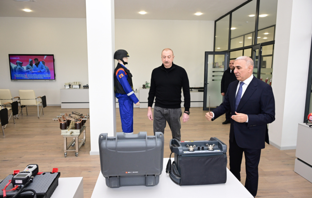 Aghdam: Präsident Ilham Aliyev weiht regionale digitale Steuerzentrale und Lehr- und Trainingskomplex ein AKTUALISIERT VIDEO
