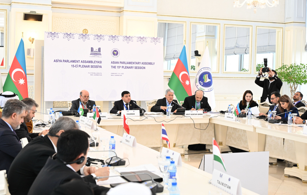 Asiya Parlament Assambleyasının 15-ci plenar sessiyasının bağlanış mərasimi keçirilib VİDEO