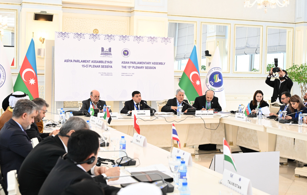 15th plenary session of Asian Parliamentary Assembly wraps up in Baku VIDEO