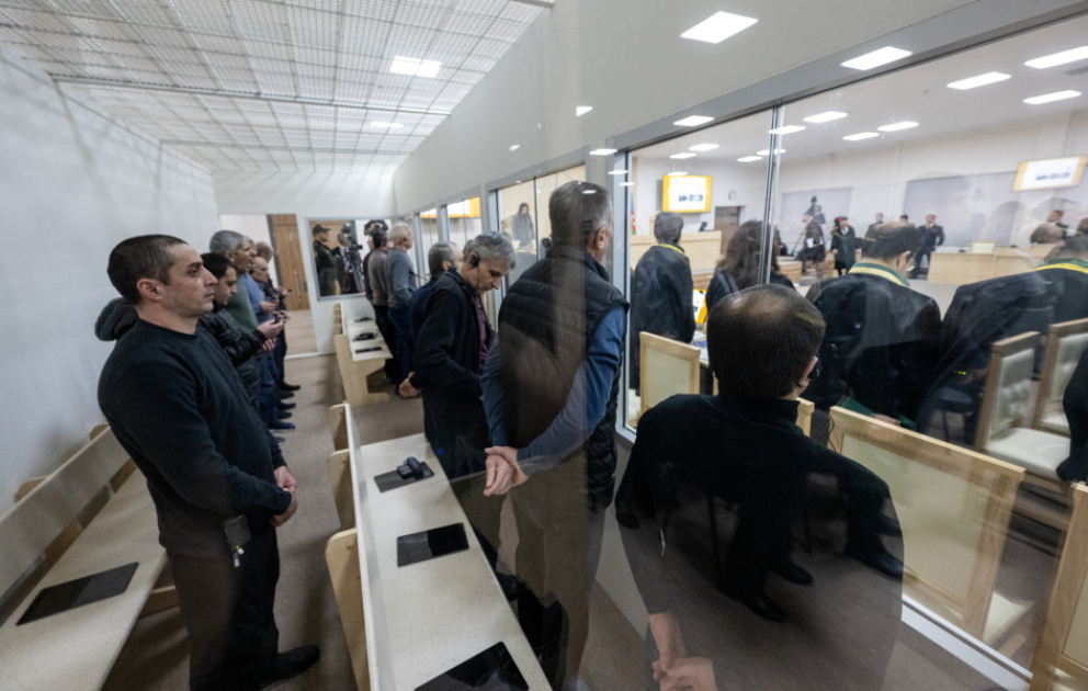 Trial of persons charged with numerous crimes against the Azerbaijani people continues VIDEO