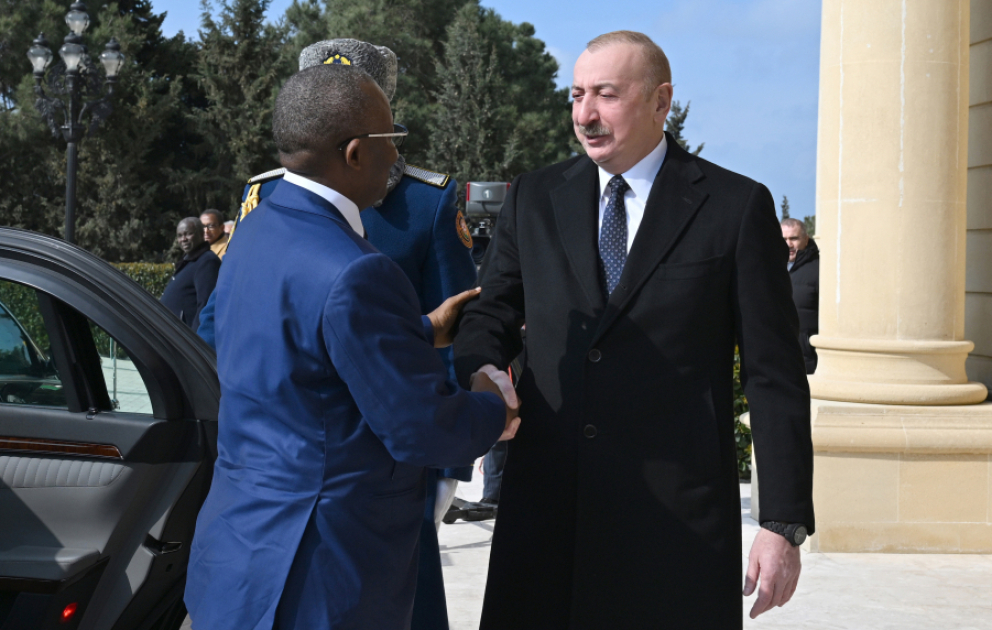Cérémonie d’accueil officiel du président de la Guinée-Bissau à Bakou VIDEO