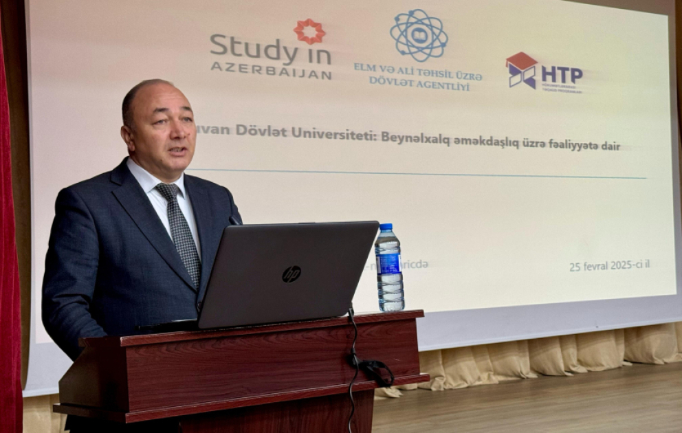 Naxçıvan Dövlət Universitetində açıq infosessiya keçirilib VİDEO