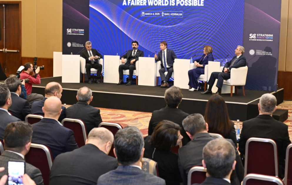 Bakıda “Daha ədalətli bir dünya mümkündür” adlı panel müzakirə keçirilib VİDEO