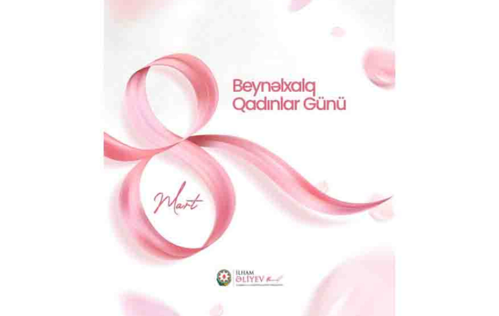 Prezident İlham Əliyev Beynəlxalq Qadınlar Günü münasibətilə paylaşım edib VİDEO