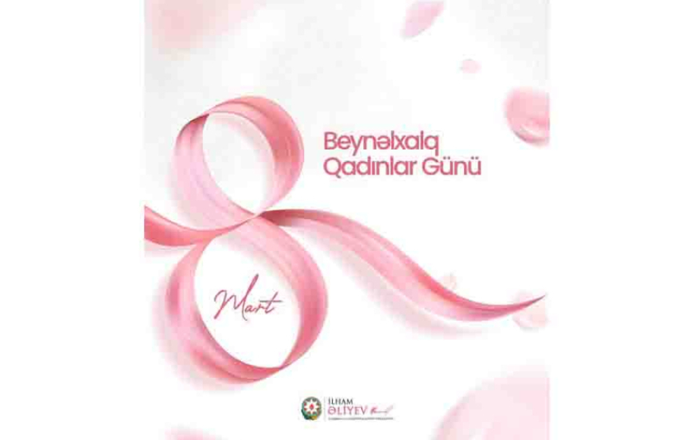 Internationaler Frauentag: Präsident Ilham Aliyev teilt Beitrag in sozialen Medien VIDEO