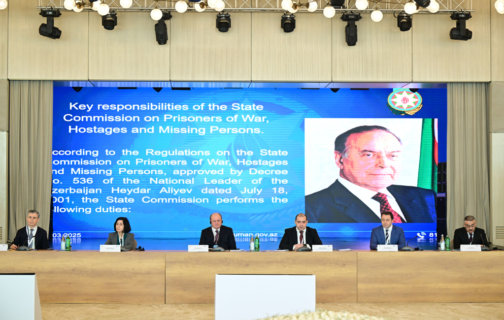 Baku hosts presentation of "Assessment Report: Accounting for Missing Persons in the Republic of Azerbaijan” VIDEO