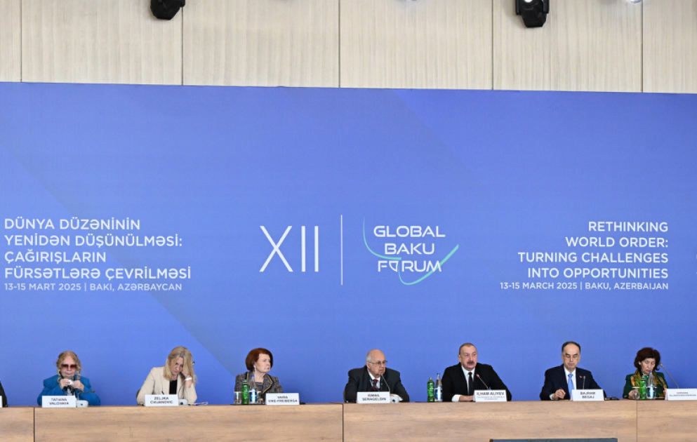 Prezident: Azərbaycanda COP29-u təşkil etmək qərarı Azərbaycanın öz enerji sərvətlərinə çox məsuliyyətli yanaşmasından irəli gəlir - YENİLƏNİB VİDEO