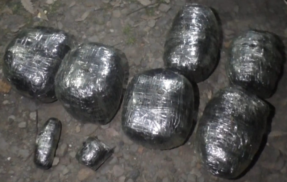 Masallıda polisin keçirdiyi əməliyyat zamanı 10 kiloqram narkotik vasitə aşkarlanıb VİDEO