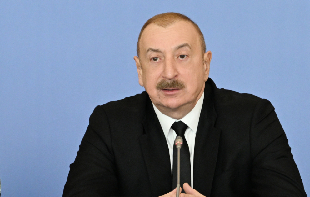 Prezident: Görürük ki, Avropa, Avropa İttifaqı güclü hərbi potensial qurmaq üçün bu gün öz siyasətini necə dəyişməyə çalışır - YENİLƏNİB VİDEO