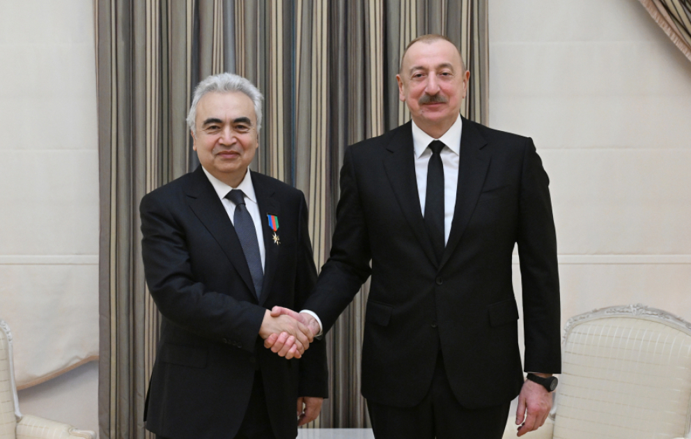 Prezident İlham Əliyev Beynəlxalq Enerji Agentliyinin icraçı direktorunu qəbul edib YENİLƏNİB  VİDEO