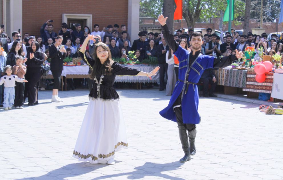 Aqrar Universitetdə Novruz şənliyi keçirilib VİDEO