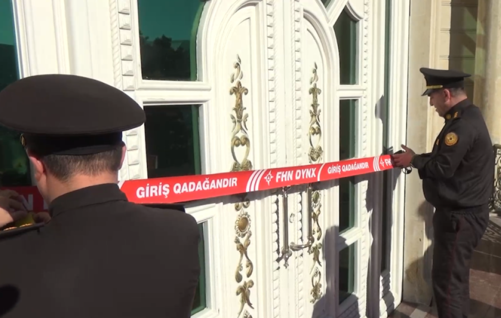 “Xəmsə” şadlıq evində yanğın təhlükəsizliyi sahəsində çoxsaylı nöqsanlar aşkarlanıb VİDEO