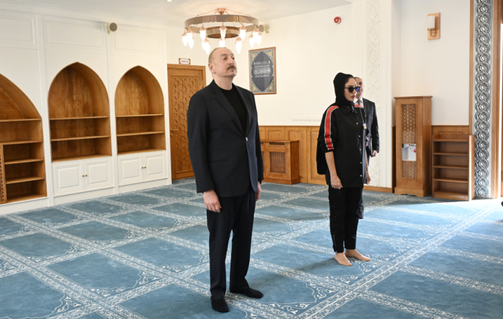 Mosque inaugurated in Sugovushan village of Aghdara district VIDEO
