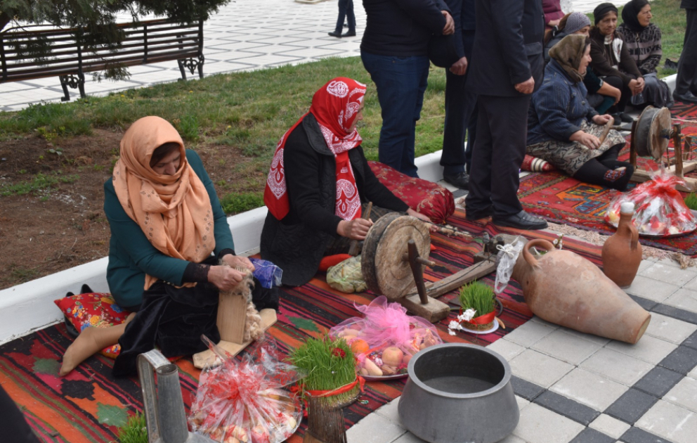 İmişlidə Novruz bayramı qeyd olunub VİDEO