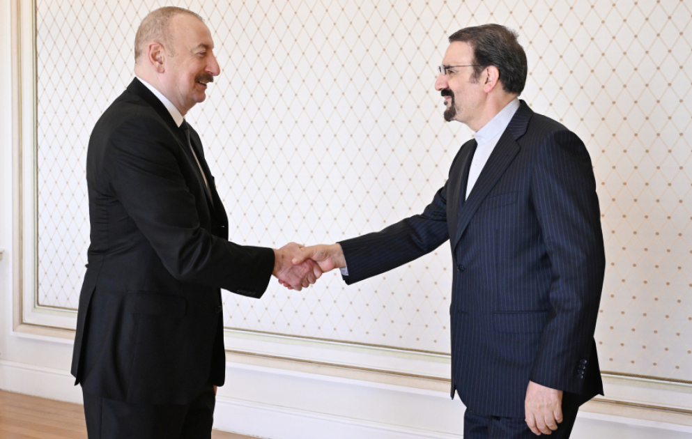 Le président azerbaïdjanais reçoit le conseiller du président iranien pour les affaires politiques  MIS A JOUR  VIDEO