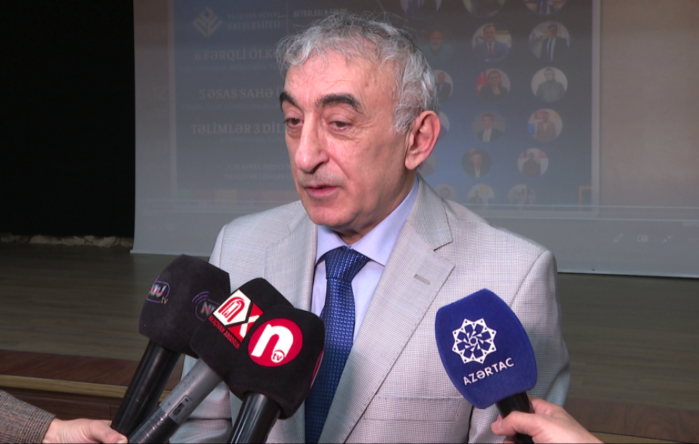 Türkiyəli professor: Beynəlxalq Təlim Aylığı NDU-nun vizyonunu göstərən layihədir VİDEO