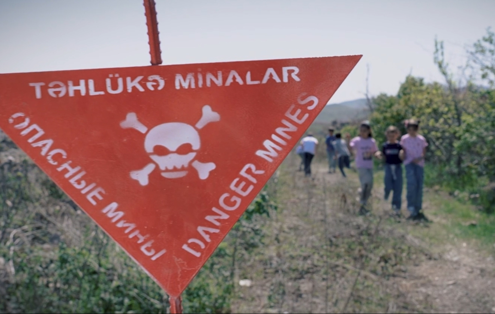 Uşaqlar arasında mina təhlükəsizliyi mövzusunda maarifləndirici videoçarx hazırlanıb VİDEO
