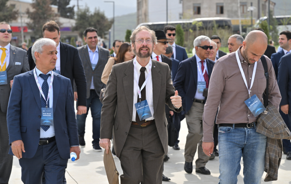 Participants of 7th ADA University Policy Forum arrive in Khankendi VIDEO